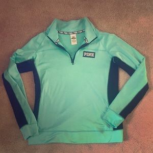 Victoria’s Secret Mint Green Half Zip
